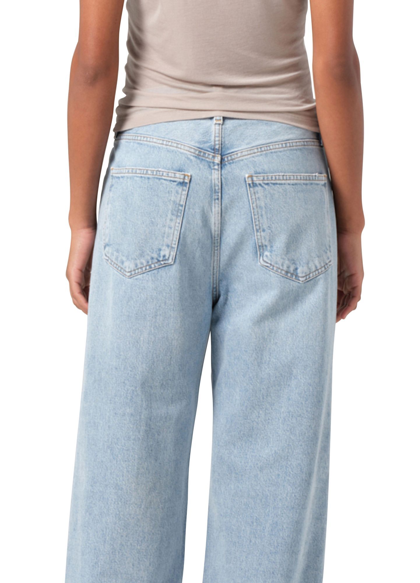 Agolde Criss-cross Upsized Jeans