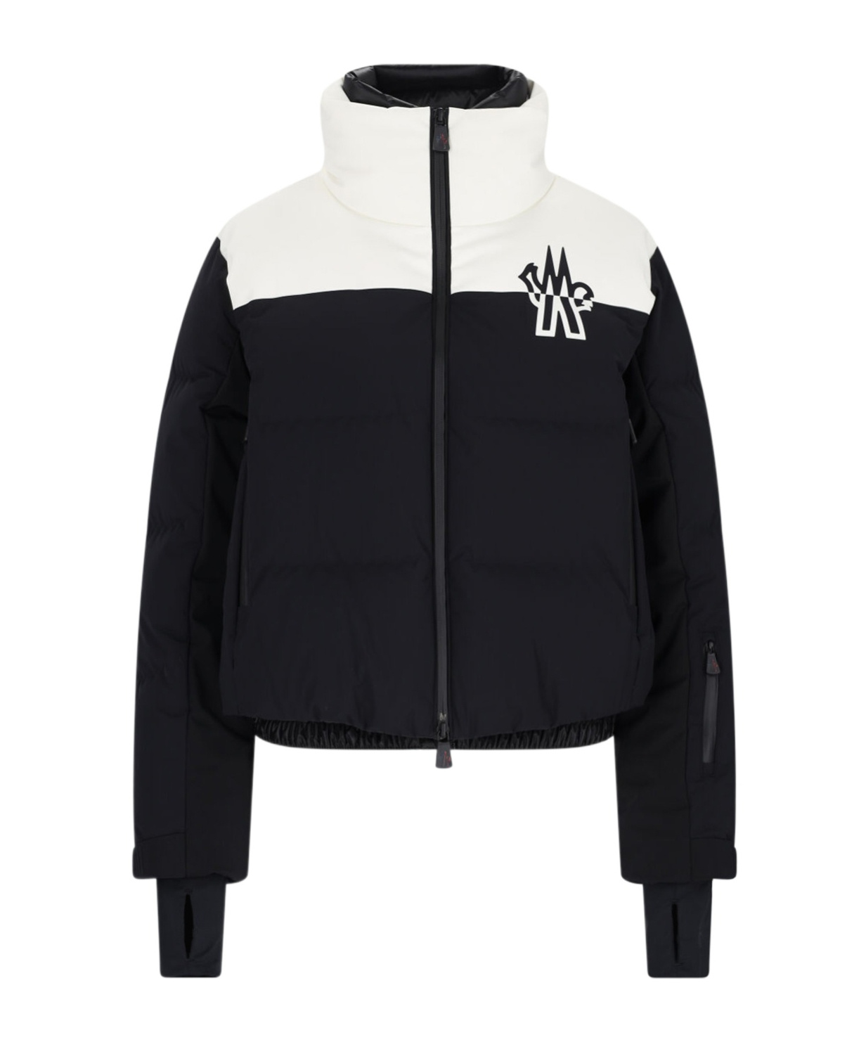 Shop Moncler Stennes Ski Jacket In Black