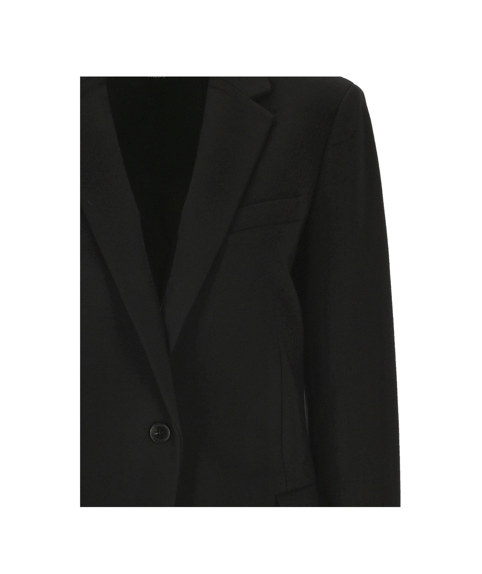 Theory Long-sleeved Suit Coat In Black