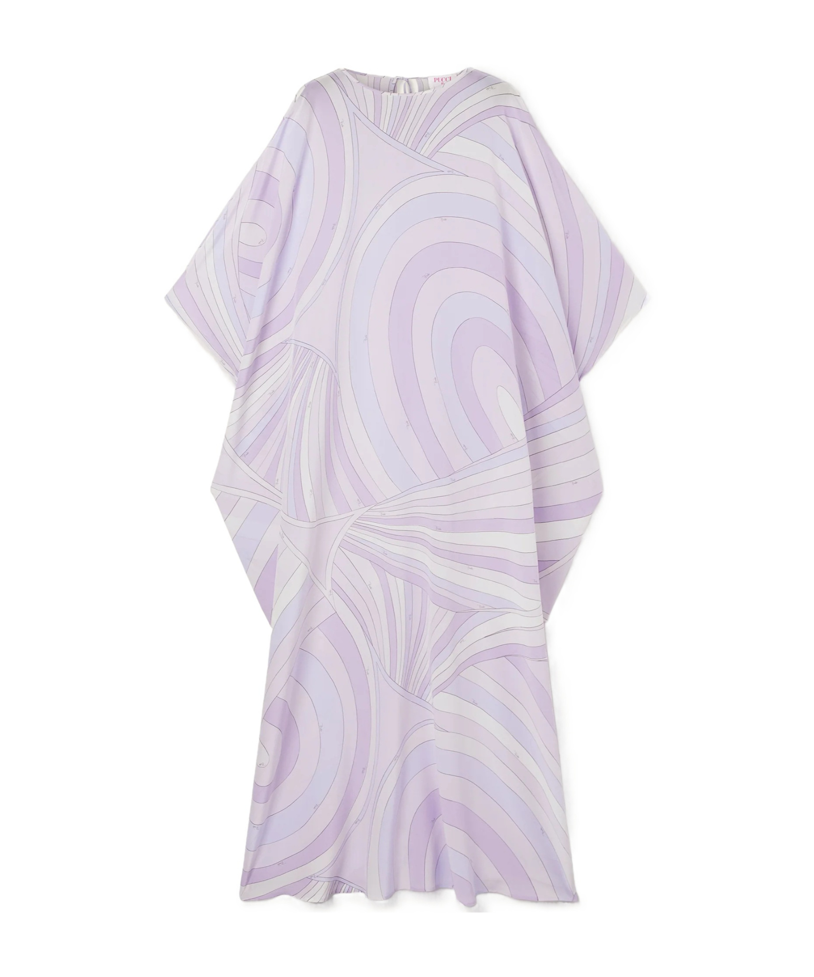 Pucci Wave-print Kaftan In Purple
