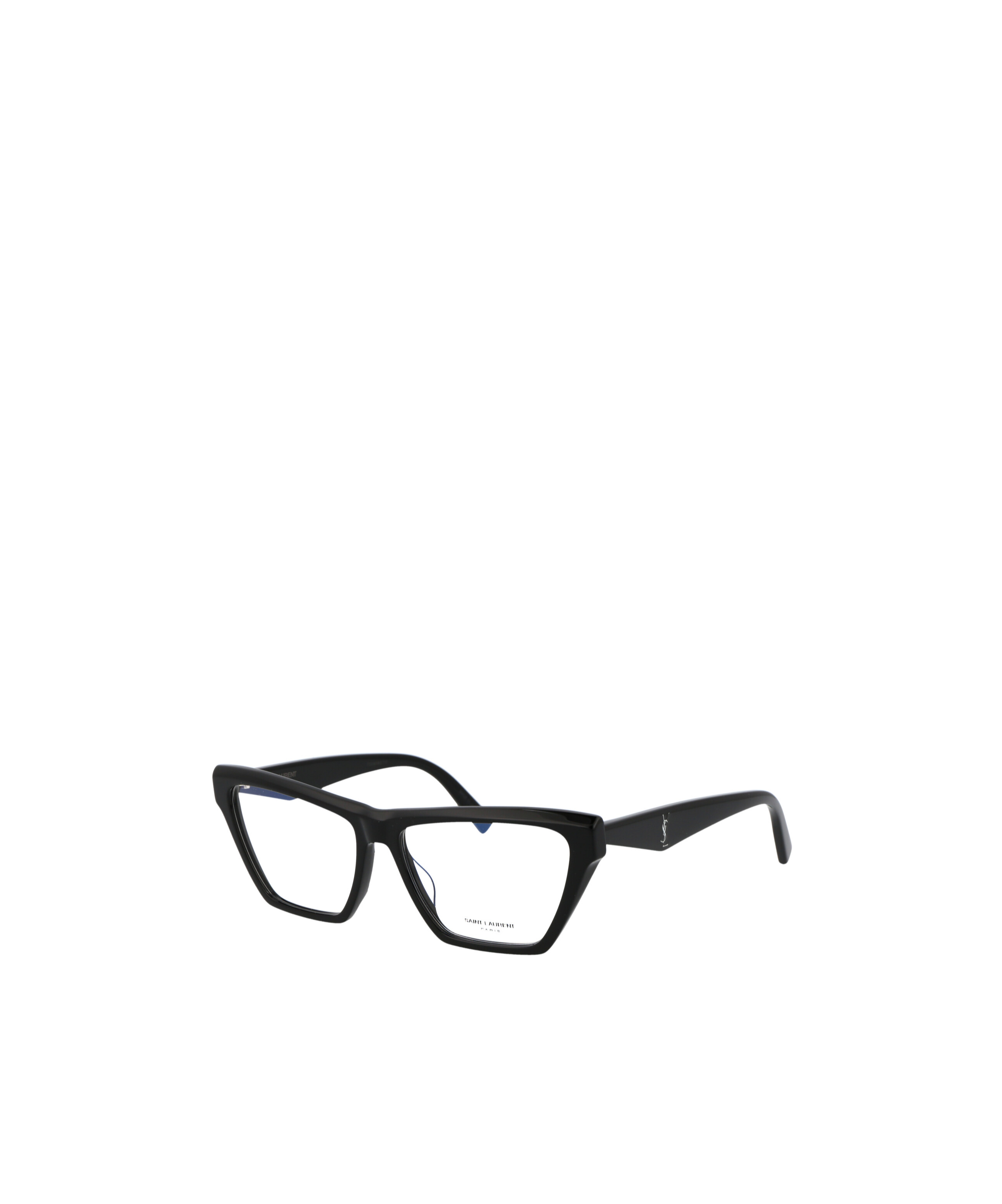 Saint Laurent Sl 737 Mica Thin Opt Linea Sl Logo 002 Havana Gloves In Black