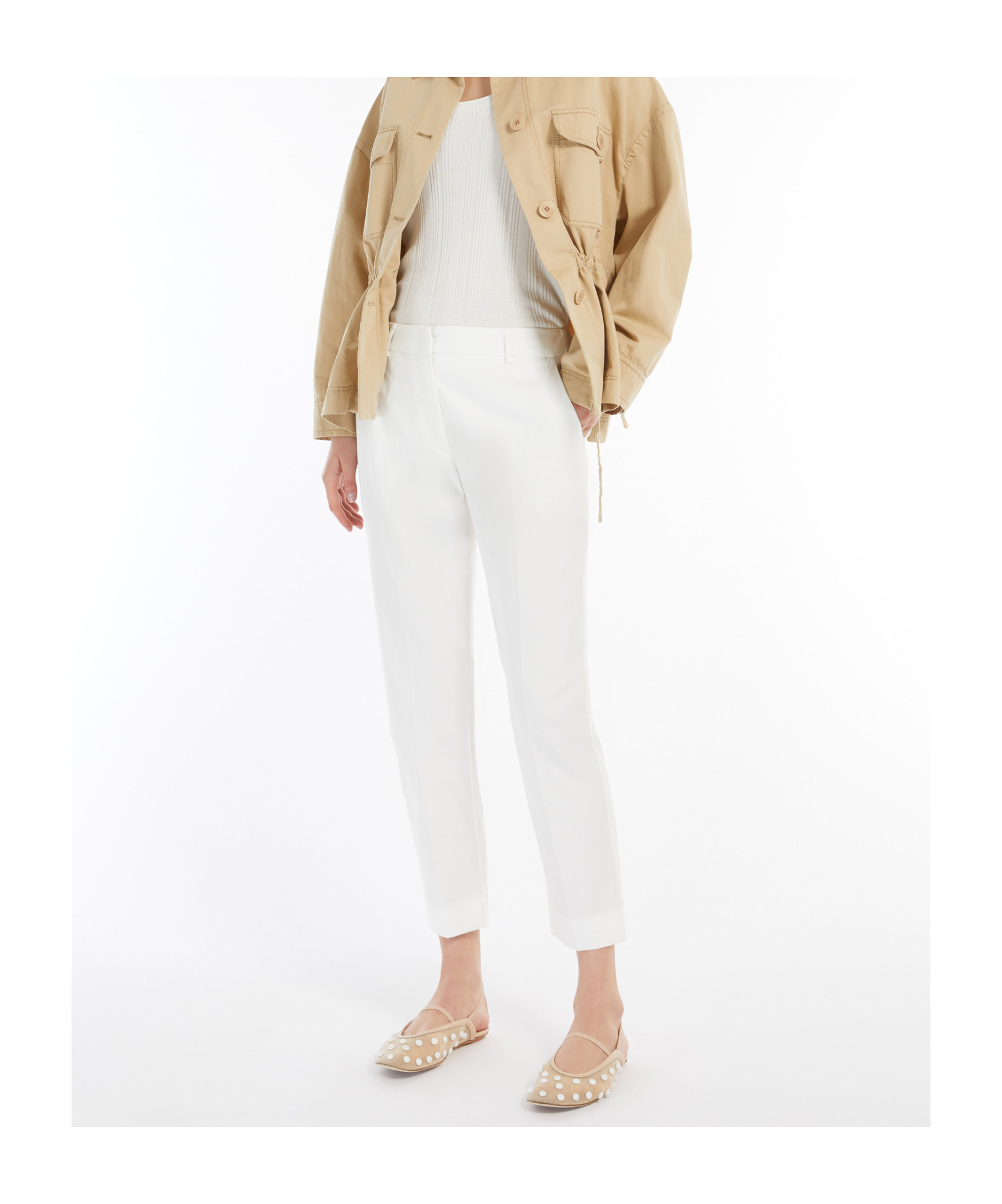 WEEKEND MAX MARA BELT LOOP TRACK PANTS