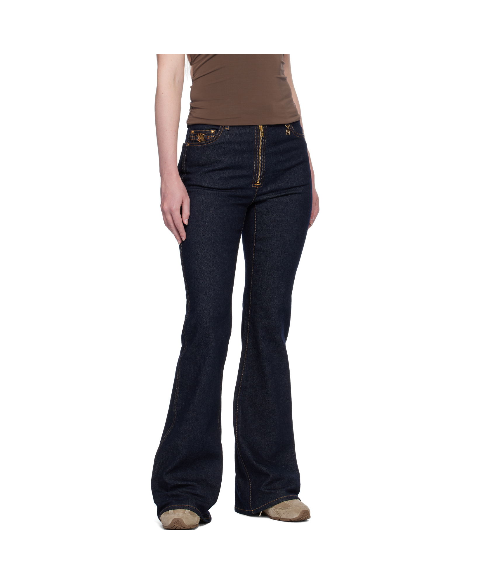 Amiri Jeans With Belt Loops In Black