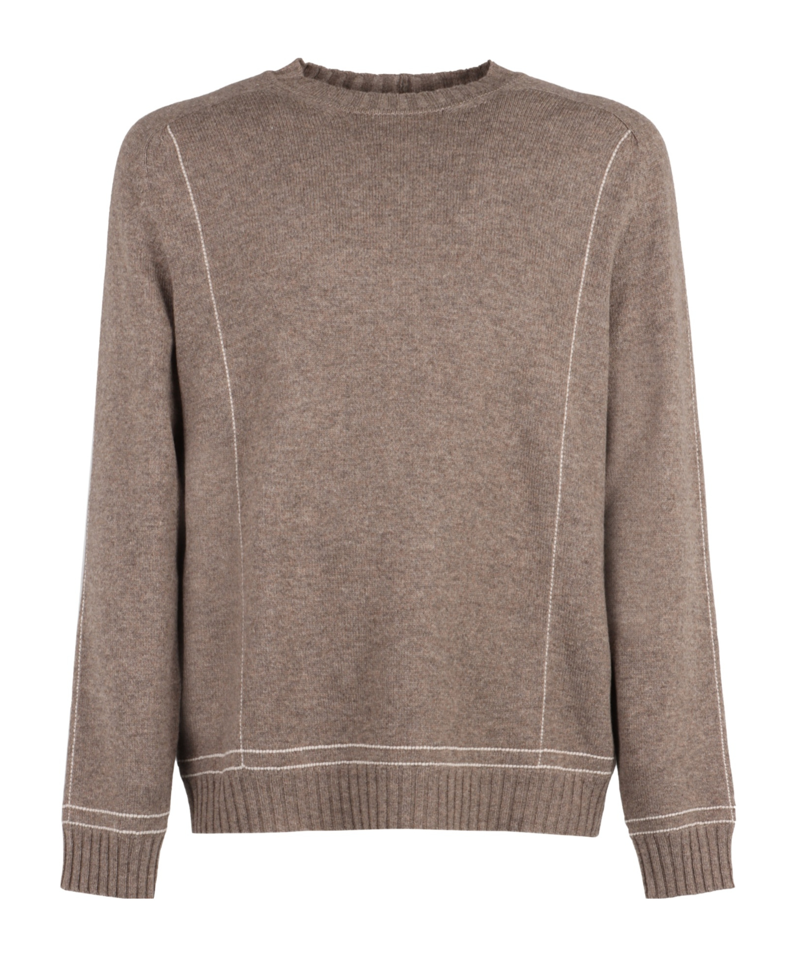 Giorgio Armani Men's Wool And Cashmere Sweater In Gray