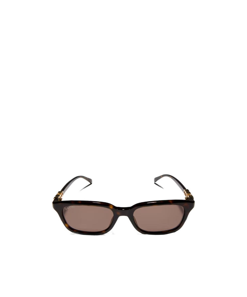 Rectangular-frame sunglasses