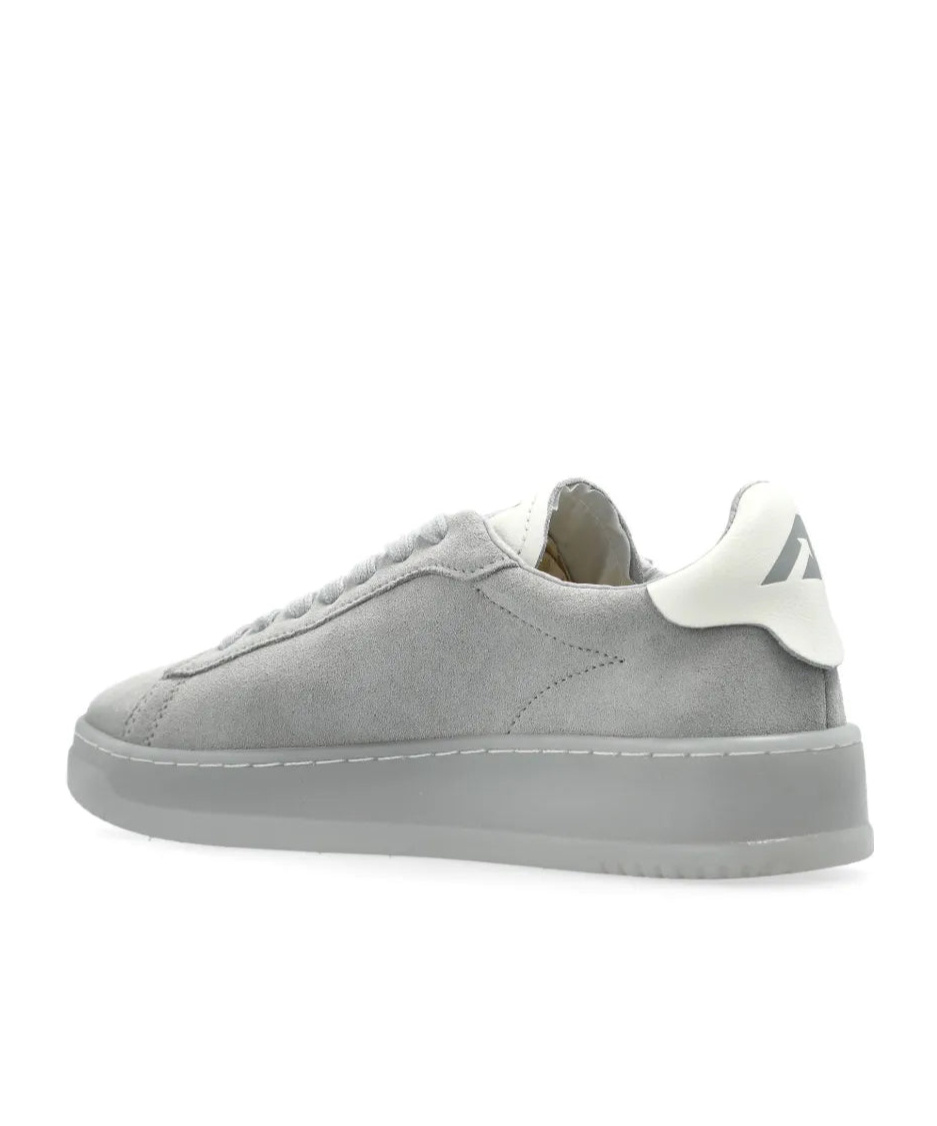 Autry Timberwolf Grey Dallas Low Sneakers In Gray