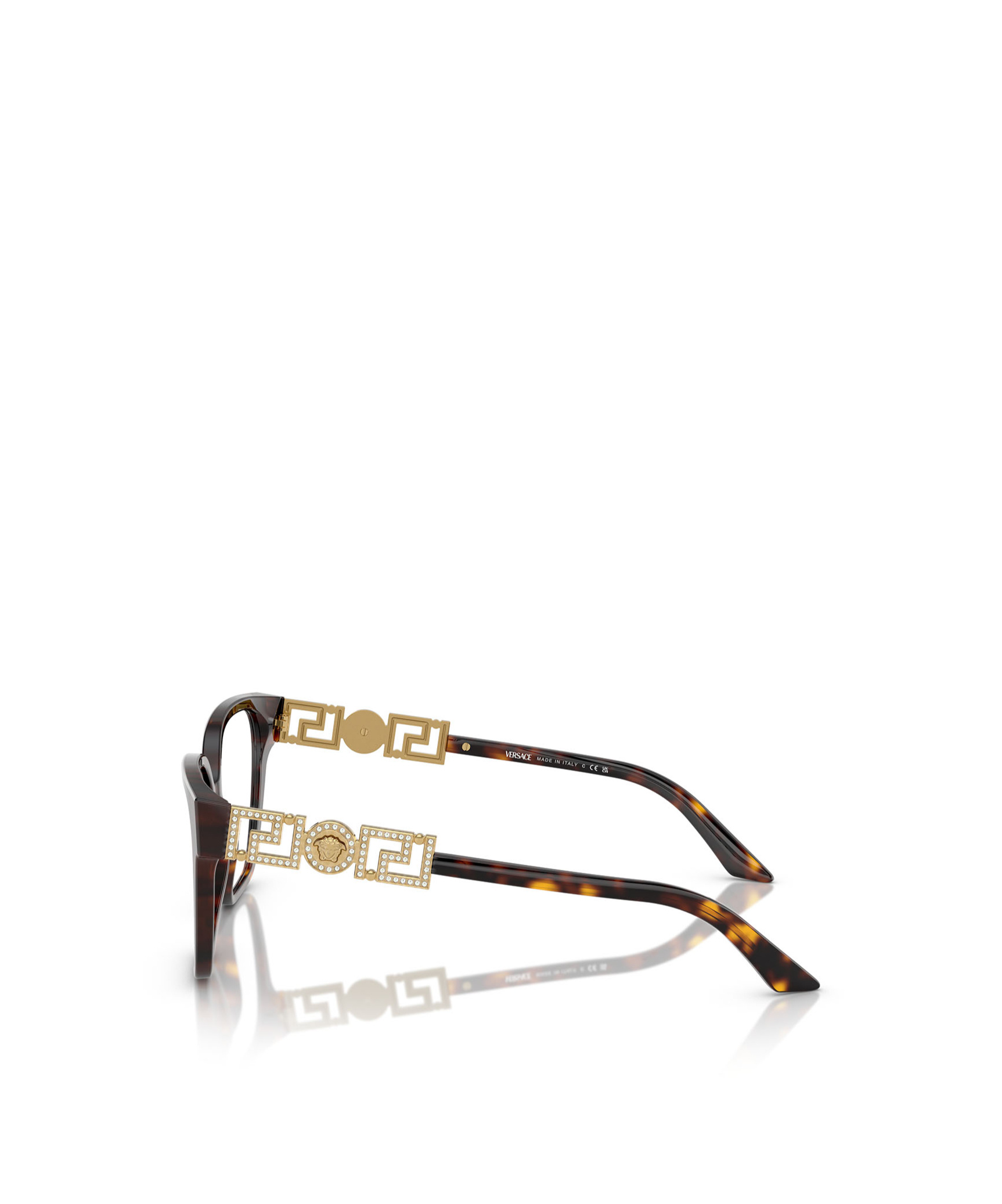 Versace Square Flat Mirror In Black