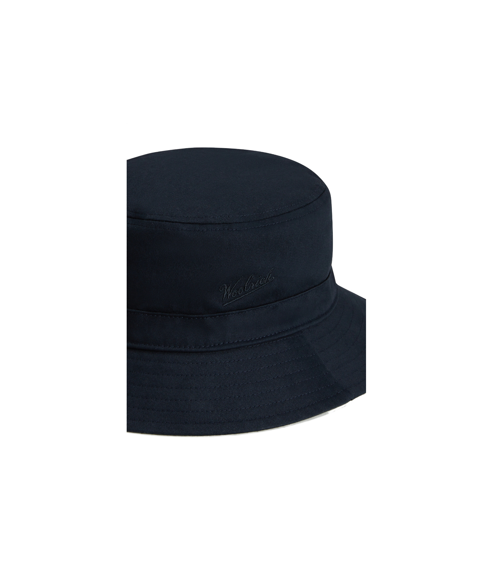 WOOLRICH LOGO BUCKET HAT