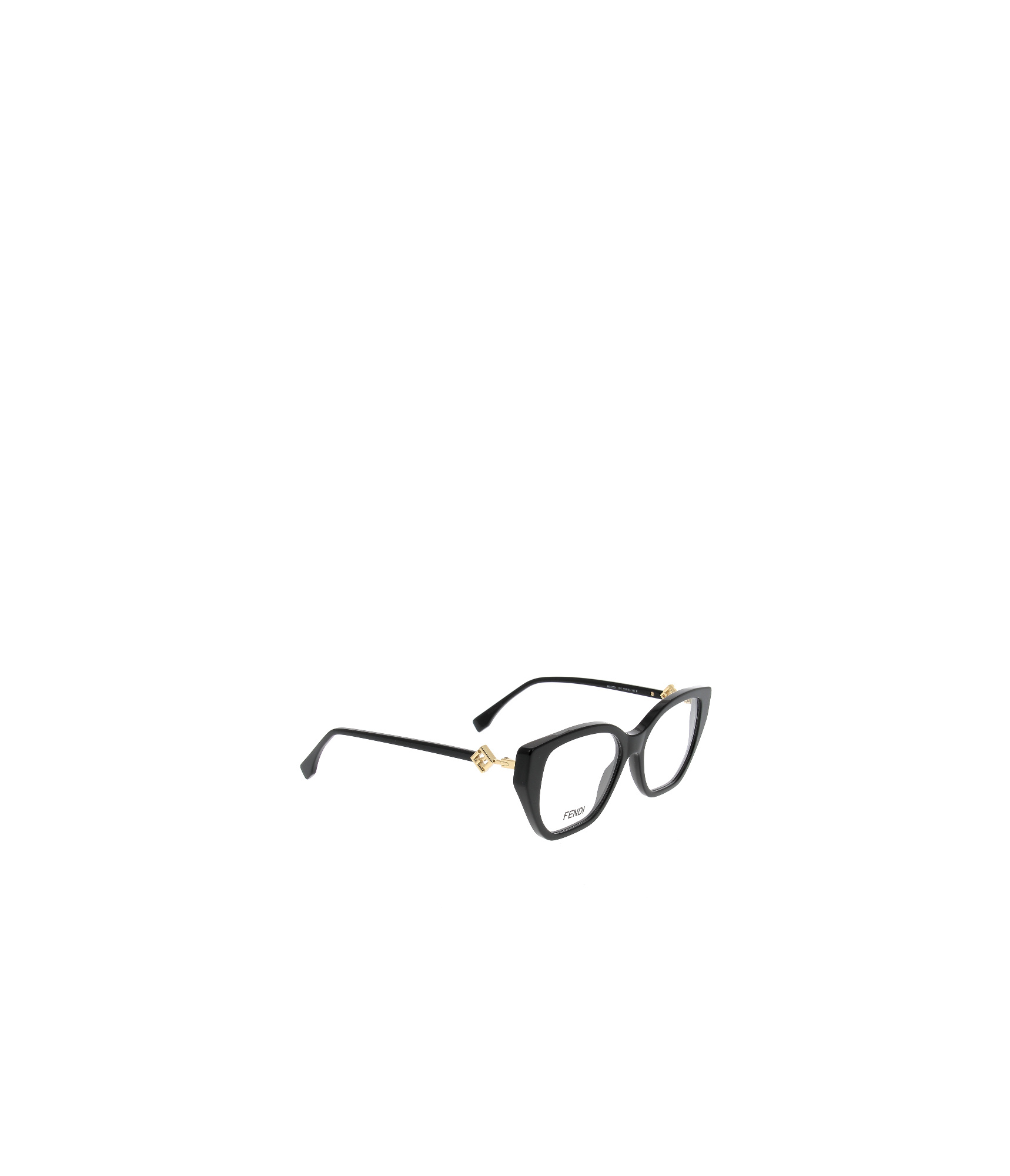 FENDI FENDI EYEWEAR GEOMETRIC-FRAME GLASSES
