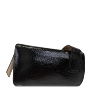 Alexander Mcqueen Flip Waist Pack In Black