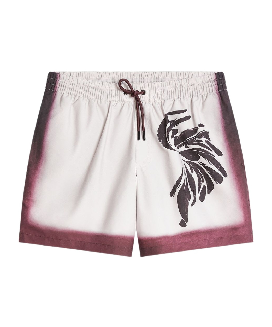 Dries Van Noten Ombre-trim Swim Shorts