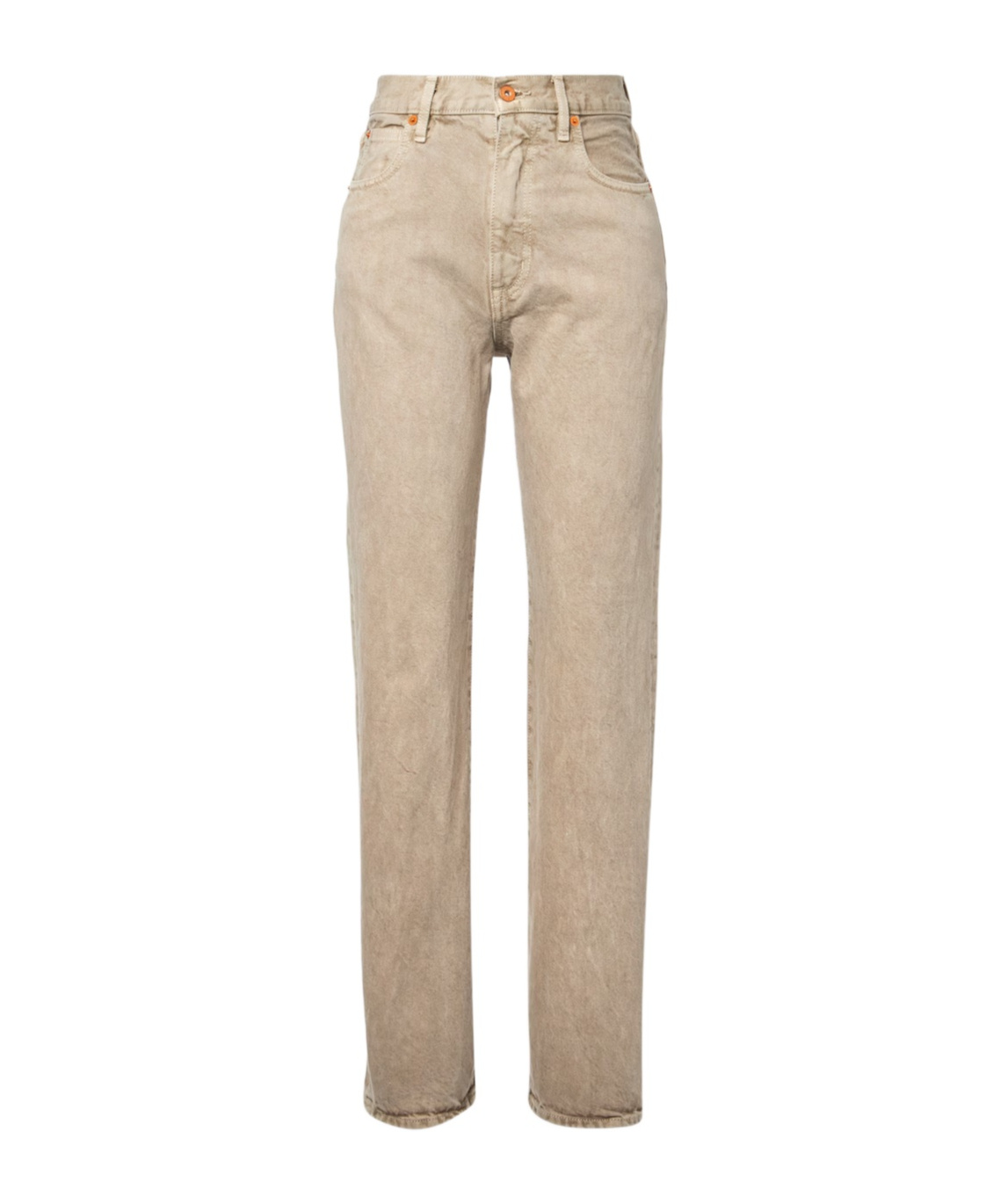 Slvrlake Five-pocket Denim Trousers In Brown