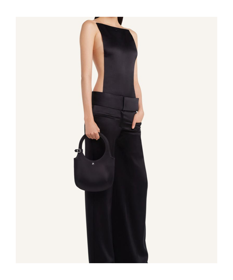 Courrèges Courregès Holy Shoulder Bag In Black