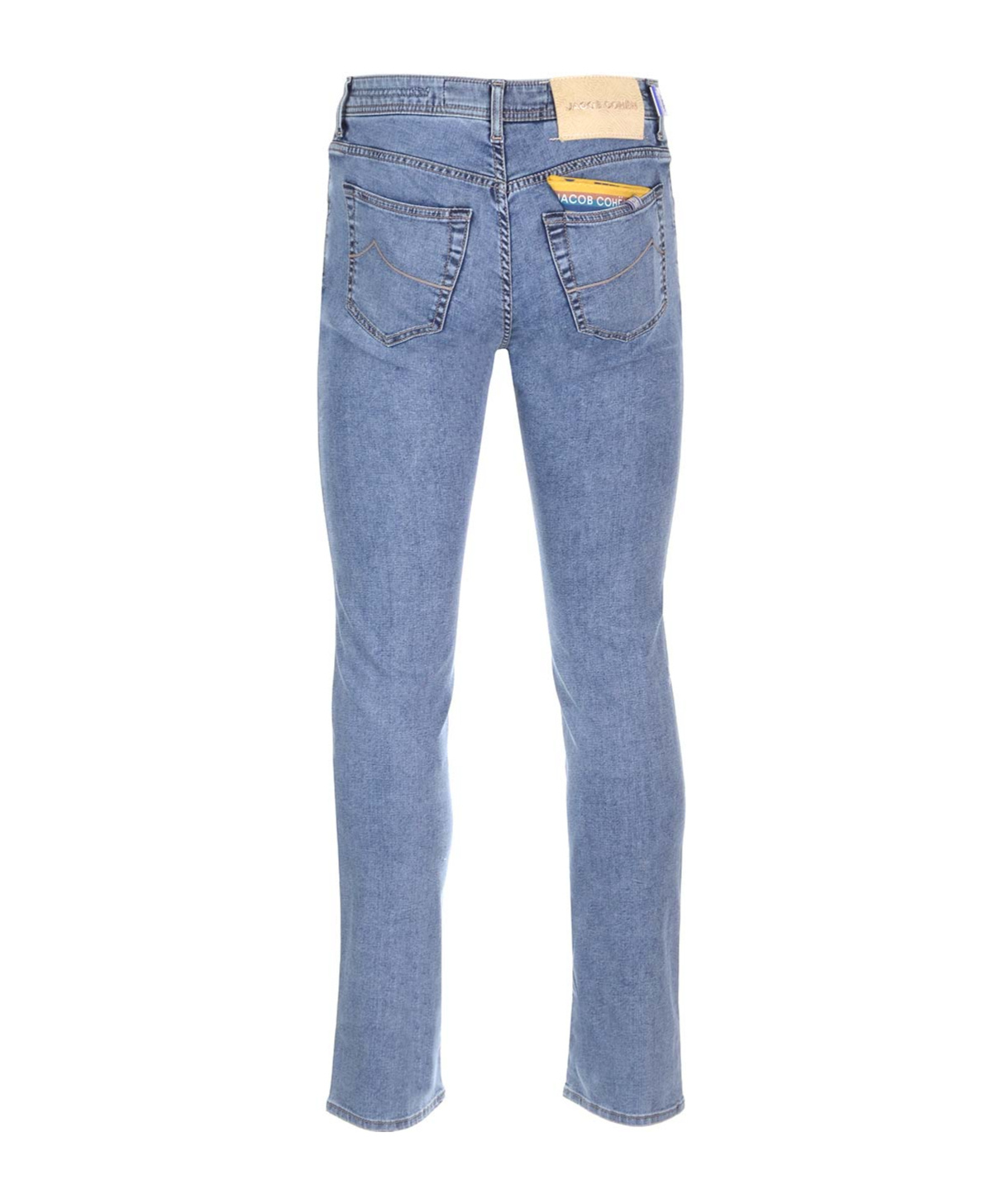JACOB COHEN MULTI-POCKET DENIM TROUSERS