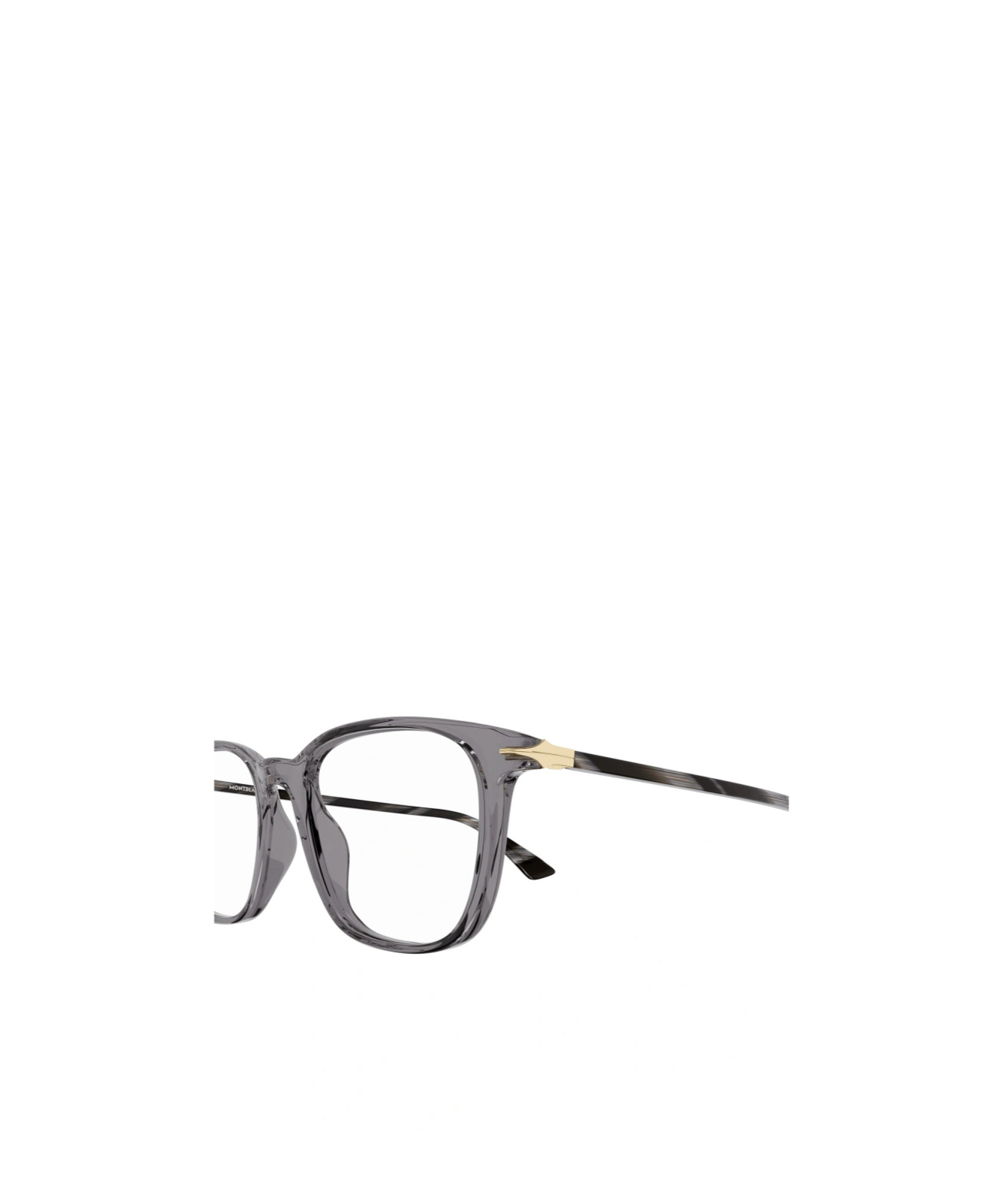 Montblanc Geometrically Framed Flat Mirror In Gray