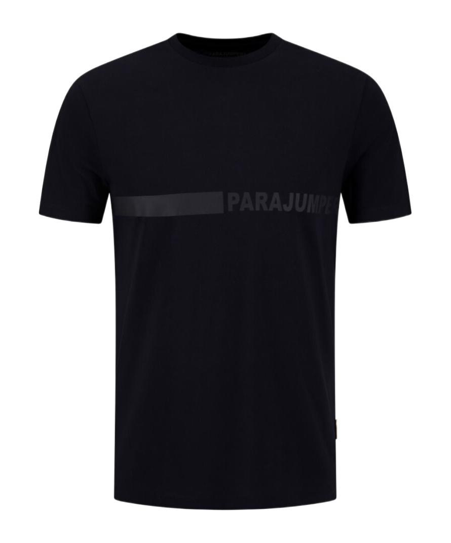 Parajumpers Crew Neck T-shirt In Black