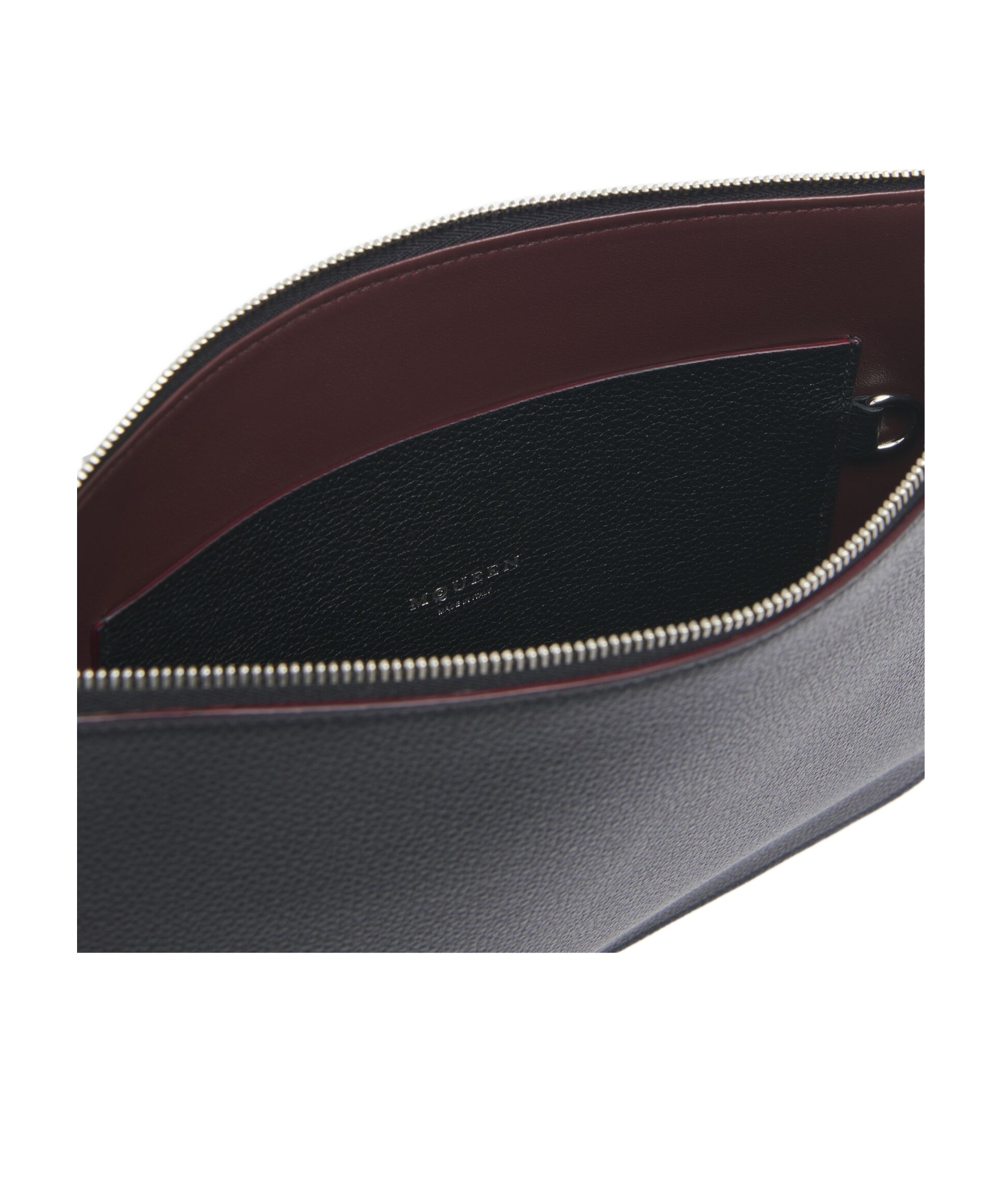 Alexander Mcqueen Large Clutch In Black