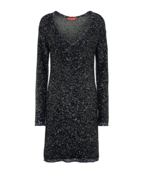 Altuzarra Kastri Sequined Minidress In Black