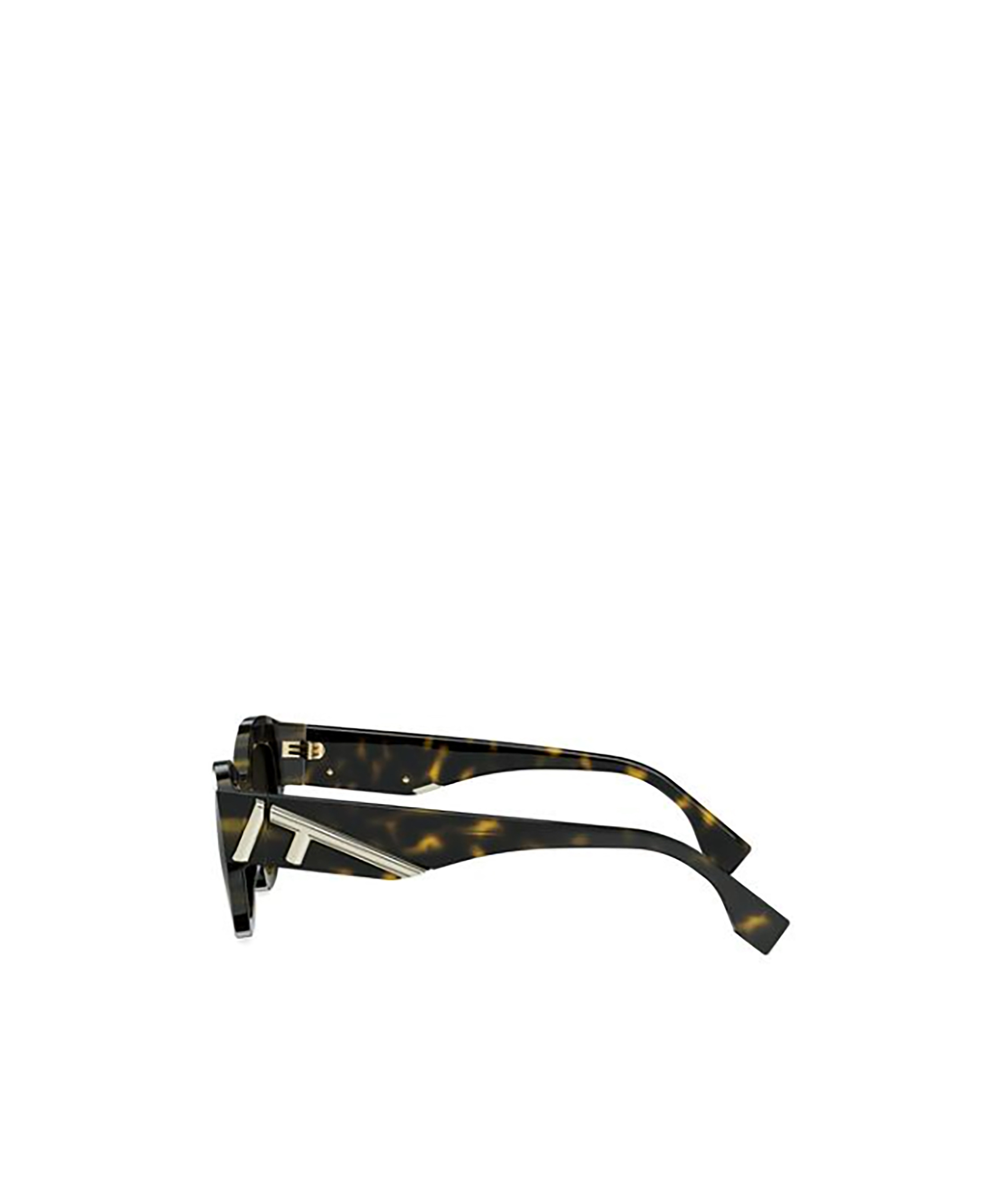 Fendi First Havana Acetate Cat-eye Sunglasses In Green