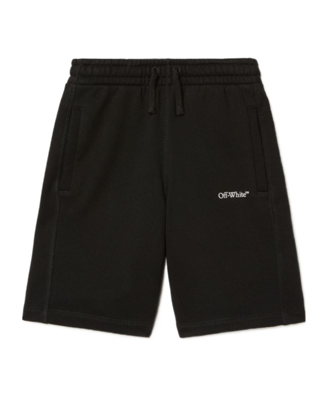 Off-white Bookish Shorts In Black
