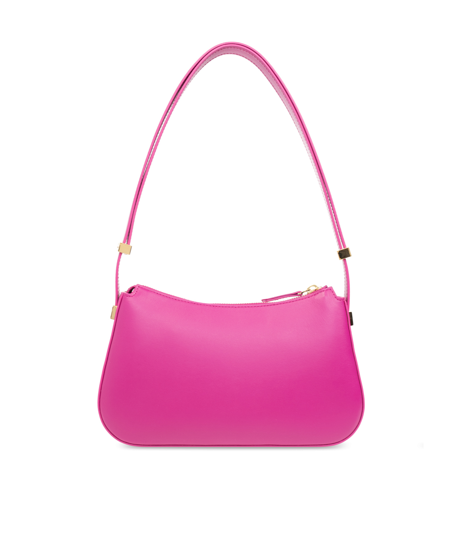 Shop Lanvin Concerto Leather Shoulder Bag In Pink