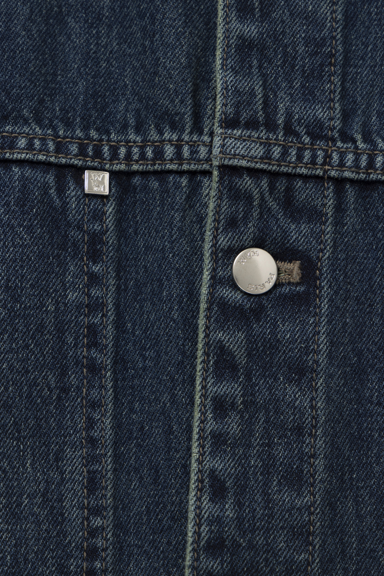 Wooyoungmi Pocket Detail Denim Shirt In Blue