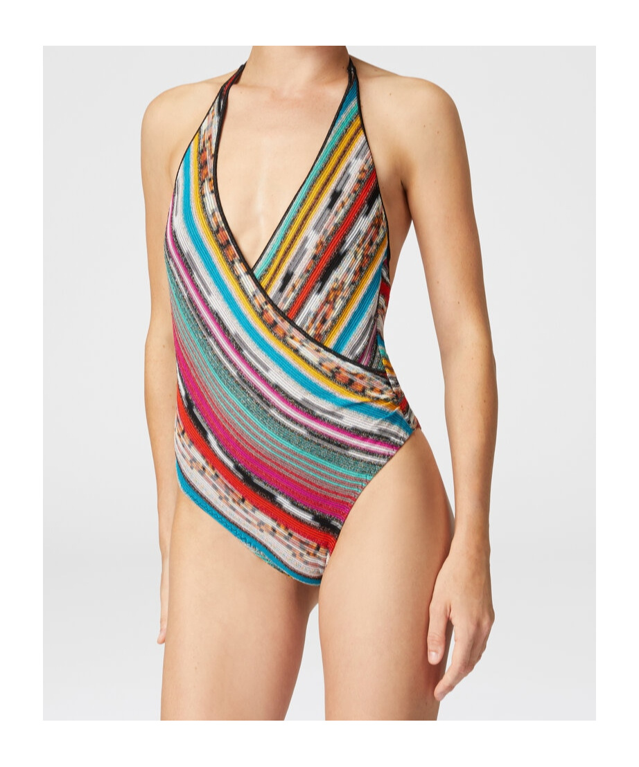 MISSONI STRIPED SWIMSUIT