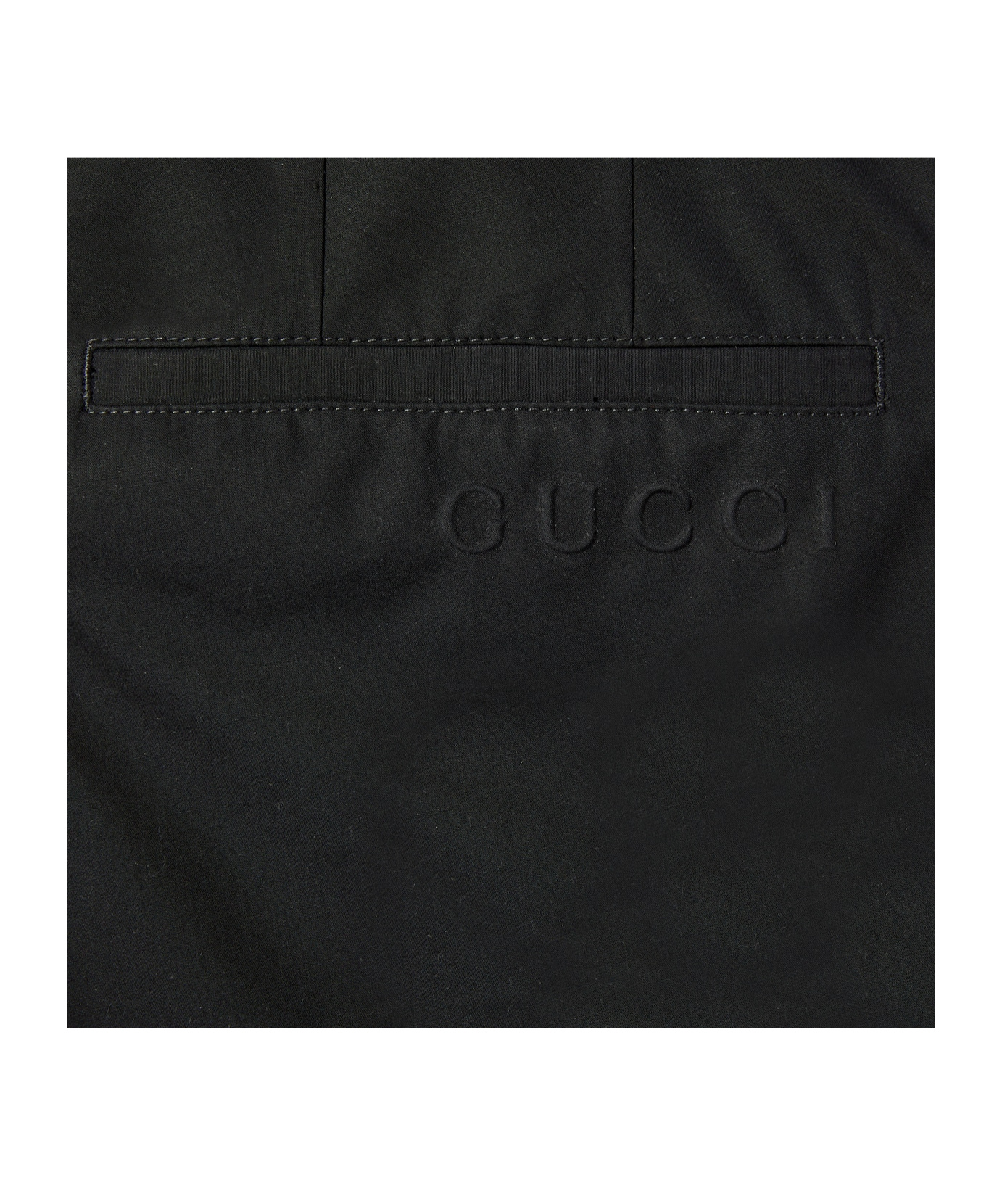 Gucci Horsebit-jacquard Drawstring Trousers In Black