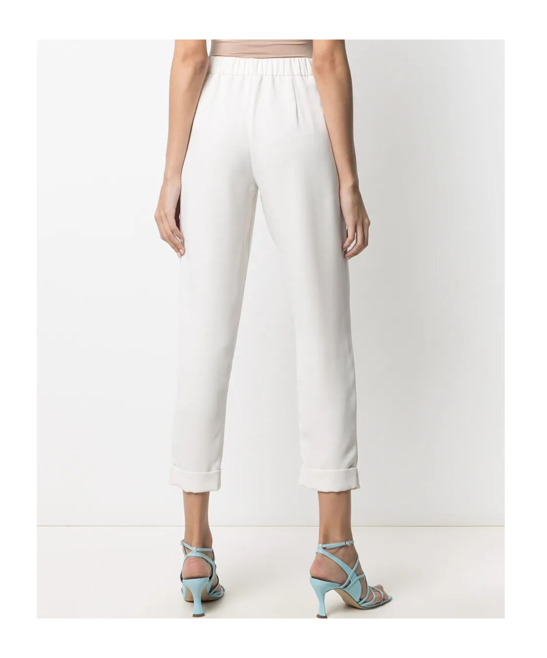 Shop P.a.r.o.s.h High-waist Crêpe Trousers