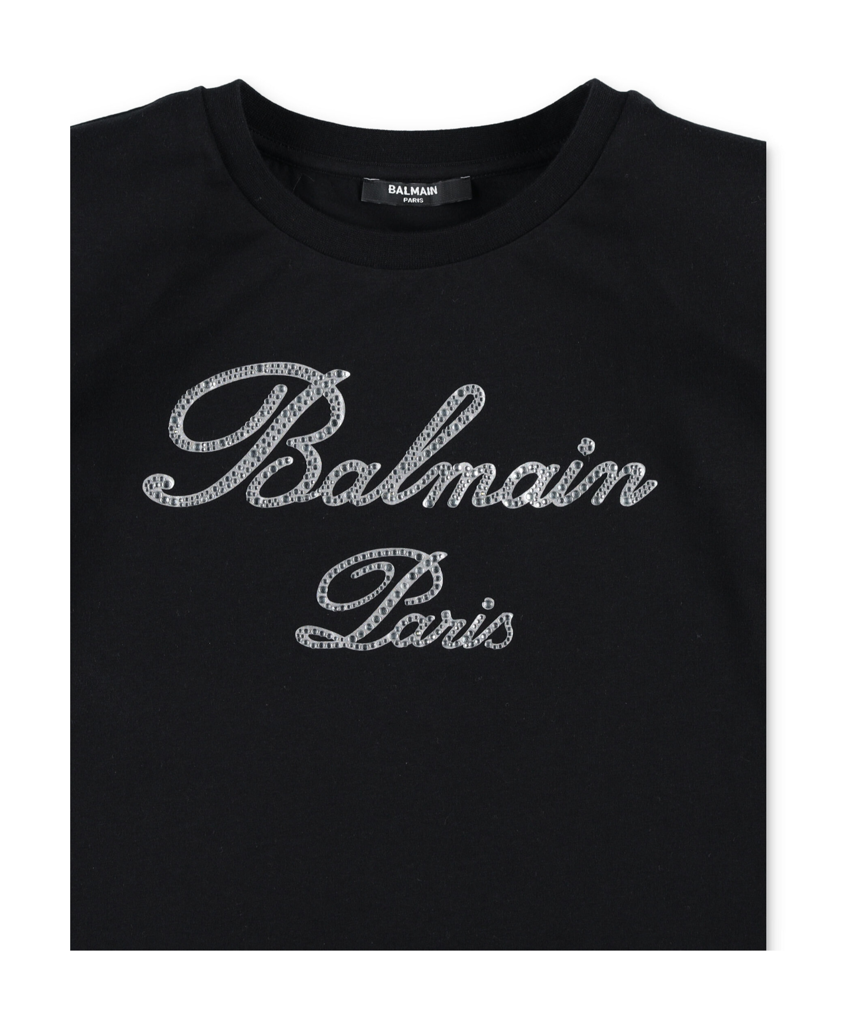 Balmain Long-sleeved T-shirt In Black