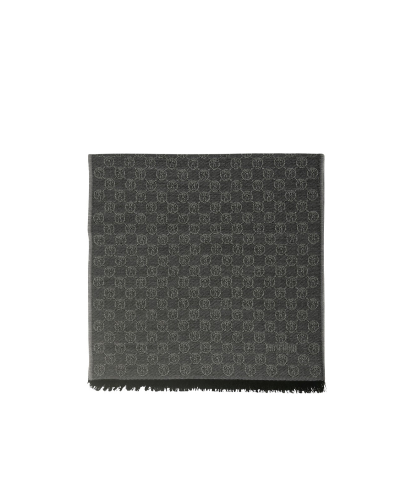 Moschino Pattern Scarf In Black