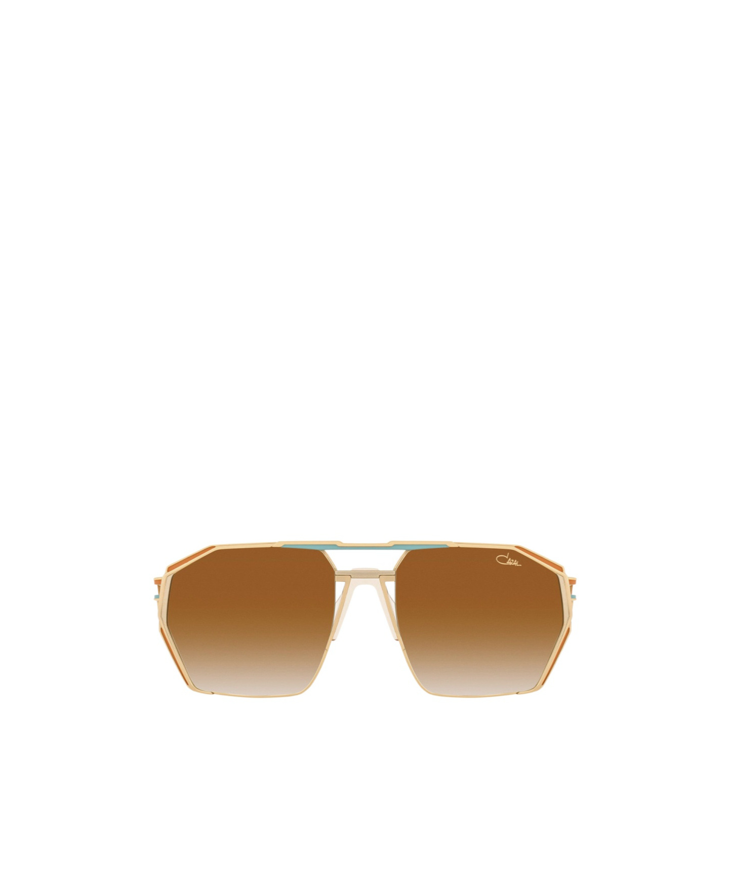 Cazal Frame Sunglasses In Gold
