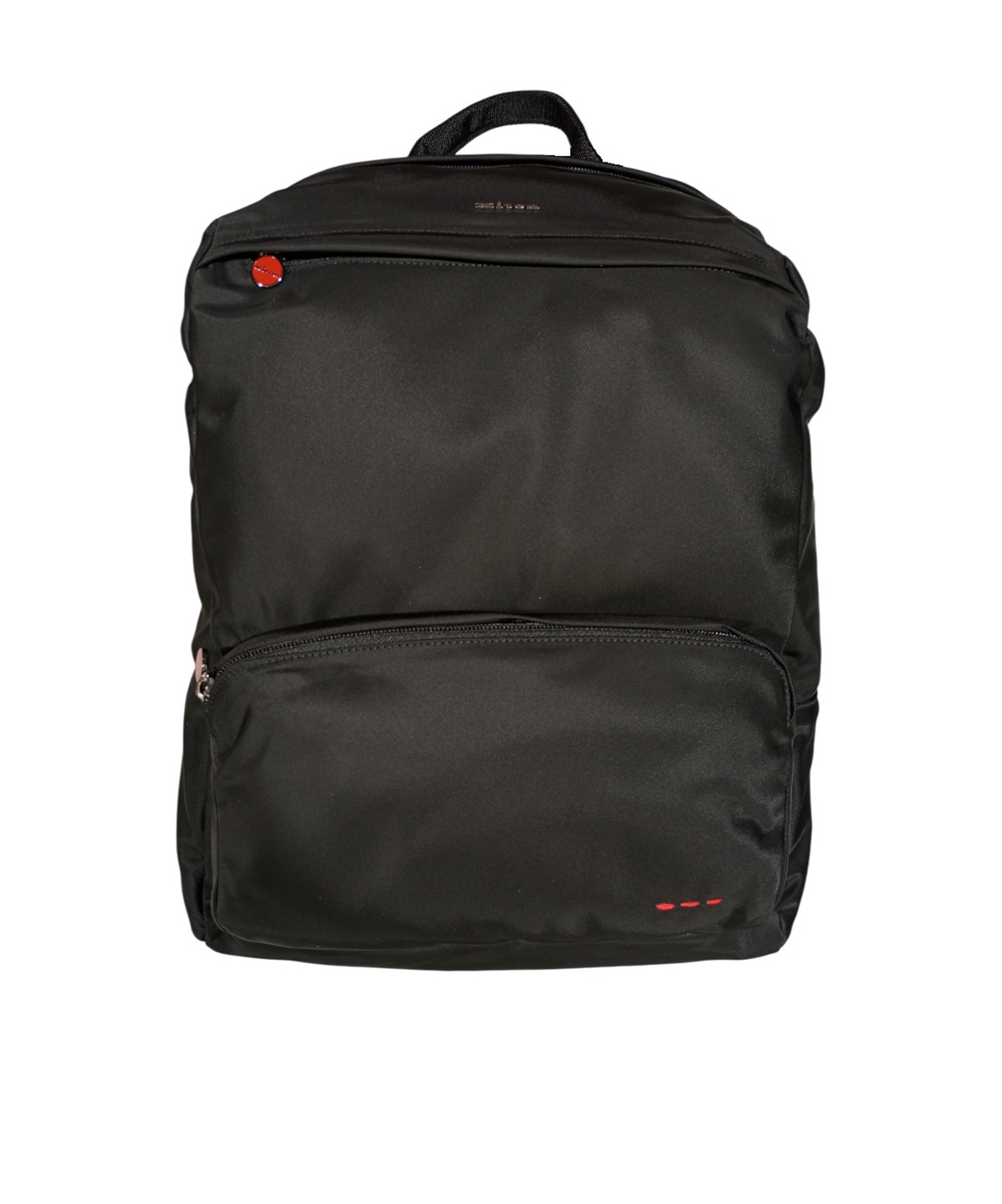 Kiton Rectangular-shape Backpack In Black