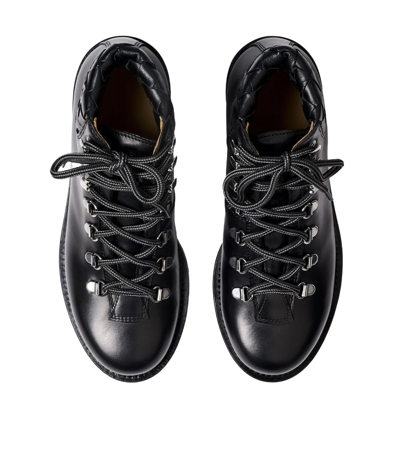 Scarosso Catherine Round-toe Lace-up Boots In Black