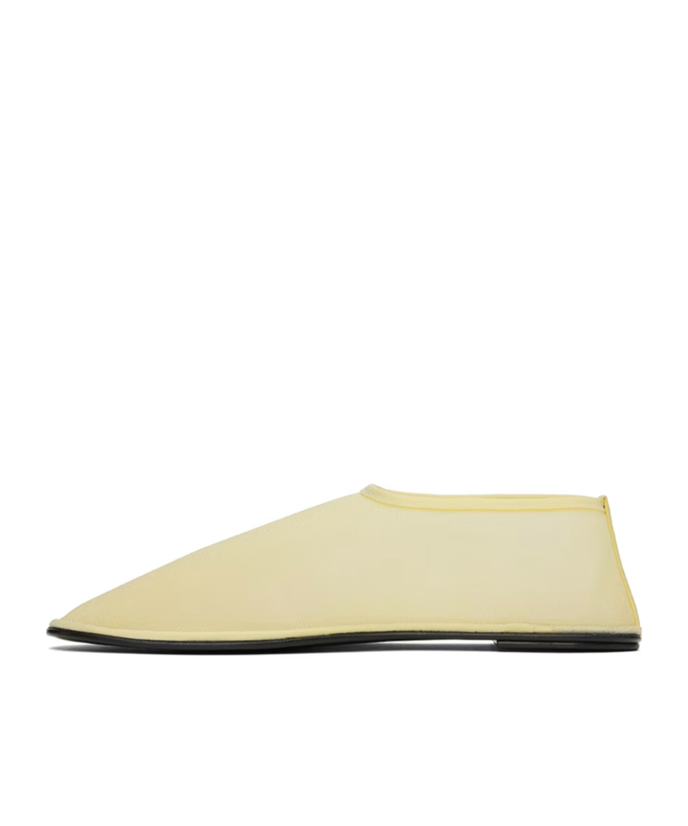 The Row Pull-on Flat Shoes In Nude