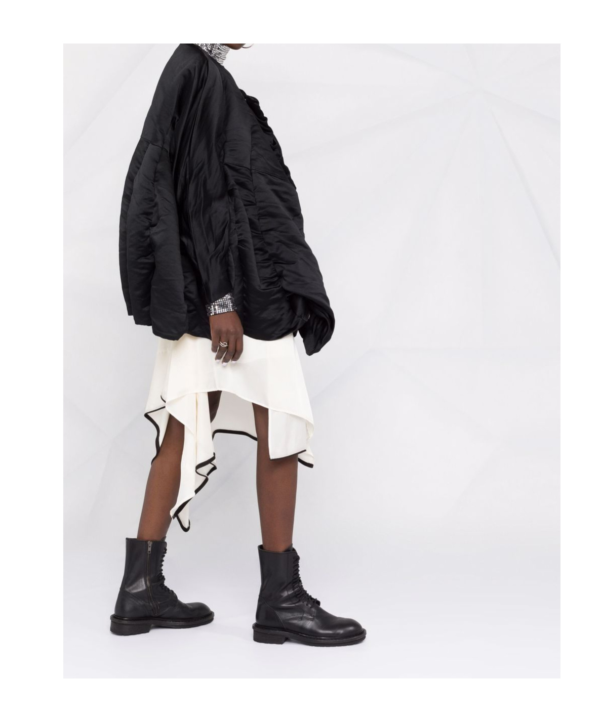 Comme Des Garçons Long Sleeve Casual Jacket In Black