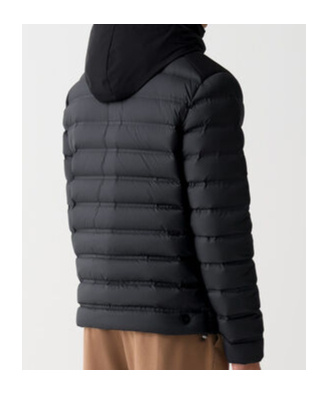 Colmar Originals Down Jacket With Detachable Hood In Black