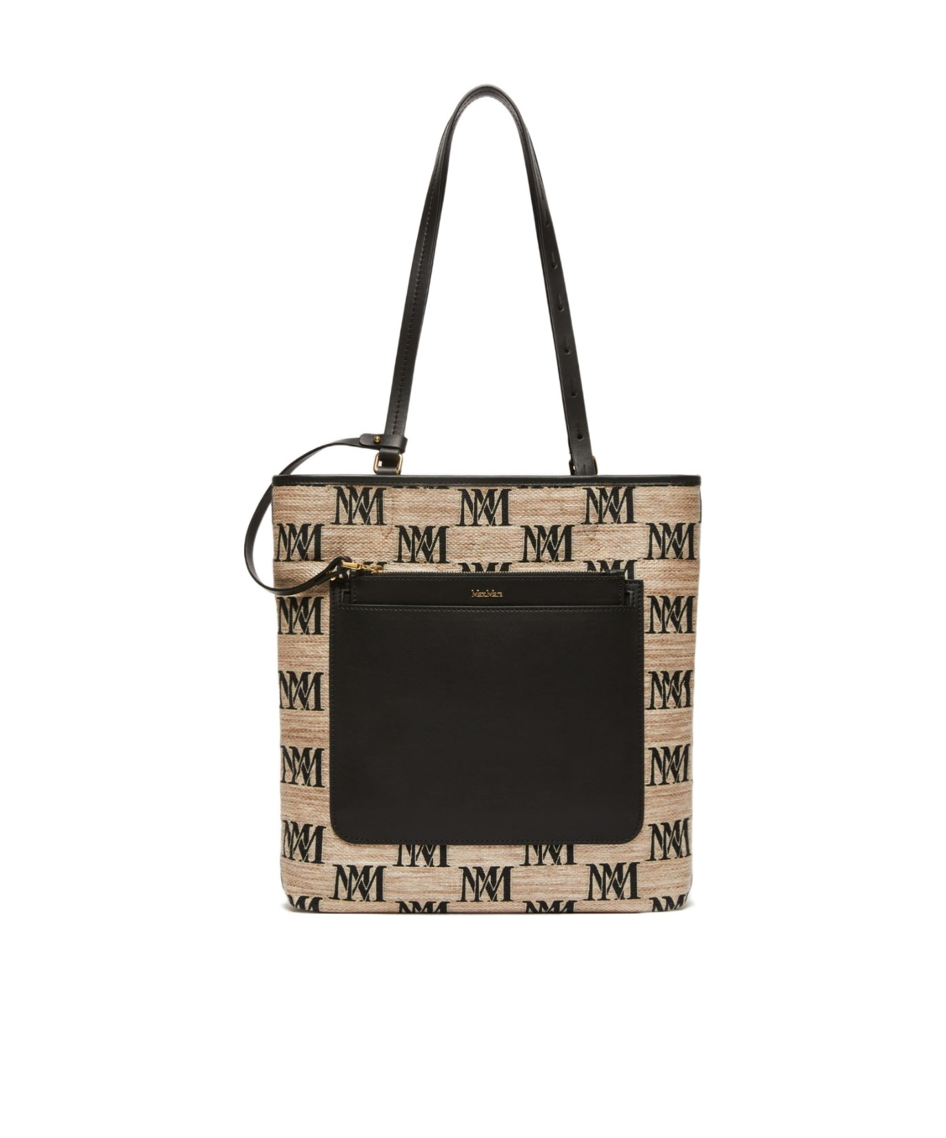 Max Mara Bucket Shoulder Bag In Black