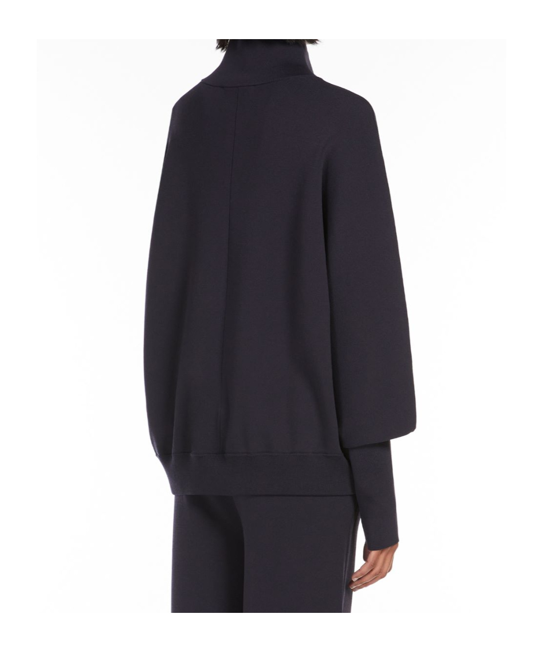 MAX MARA STRETCH VISCOSE SWEATSHIRT