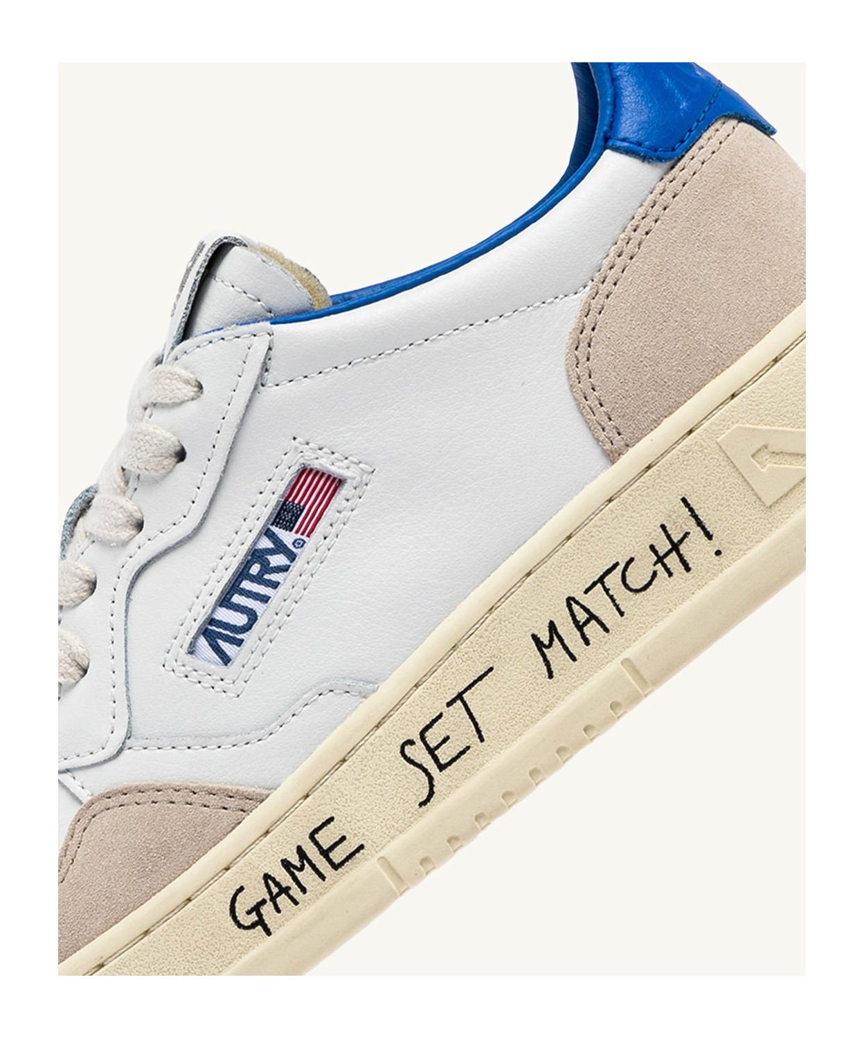 Autry Round Head Low-cut Casual Shoes In Nude