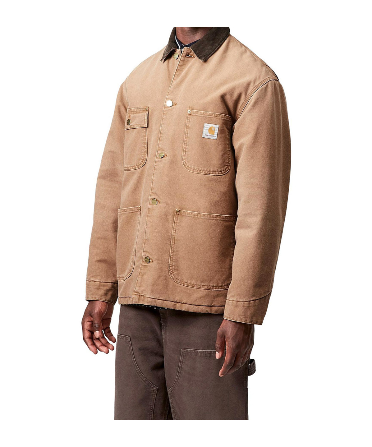 Carhartt Og Chore Jacket In Brown