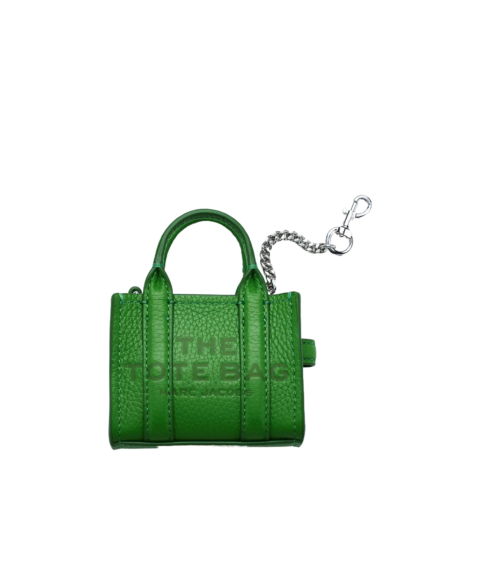 Marc Jacobs The Nano Tote Charm In Green