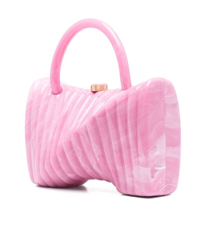 Shop Cult Gaia Cassidie Clap-fastened Clutch Bag In Pink