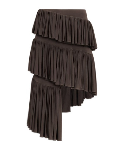 ALAÏA RUFFLE MINI SKIRT