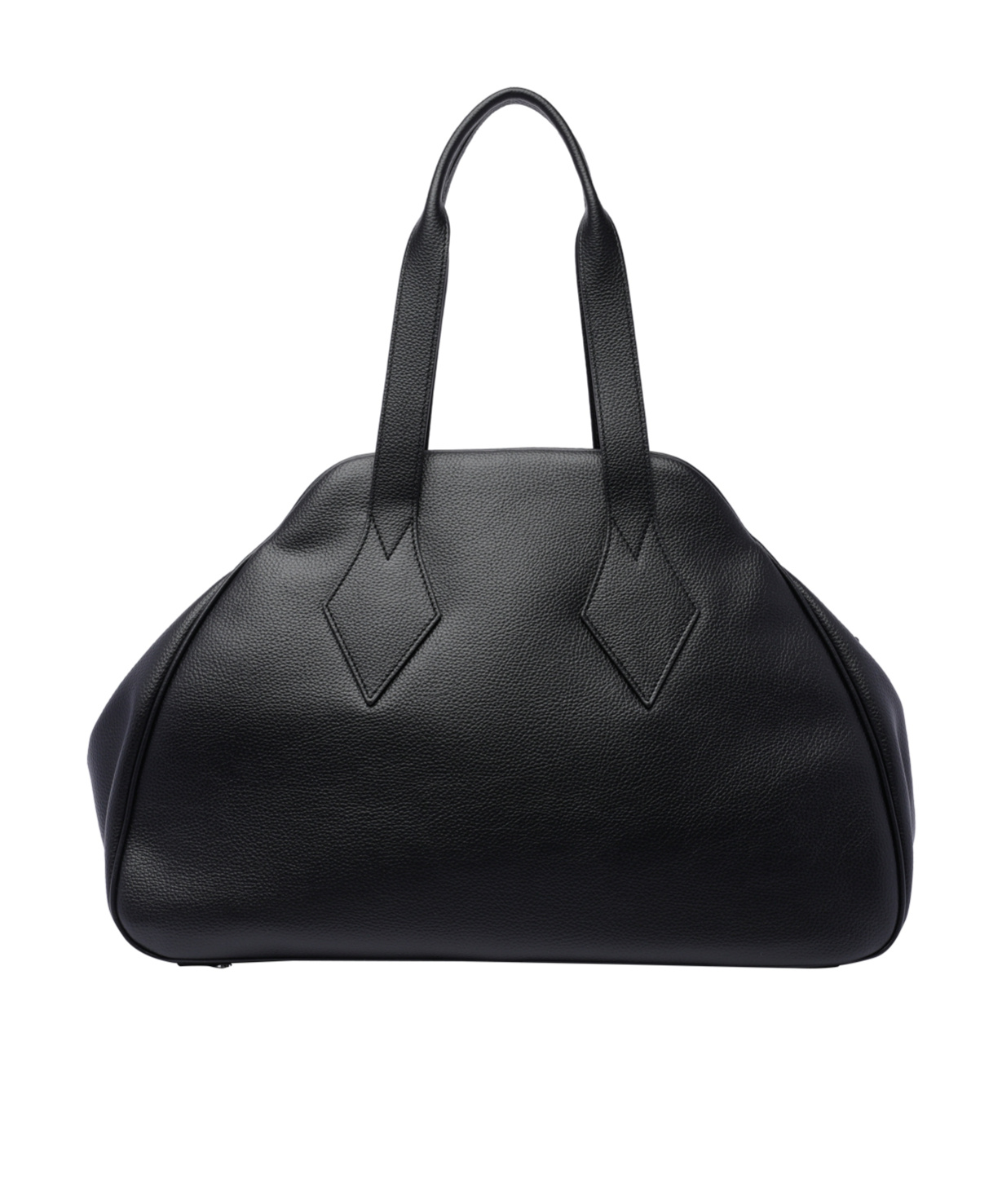 Vivienne Westwood Double Handle Shoulder Bag In Black