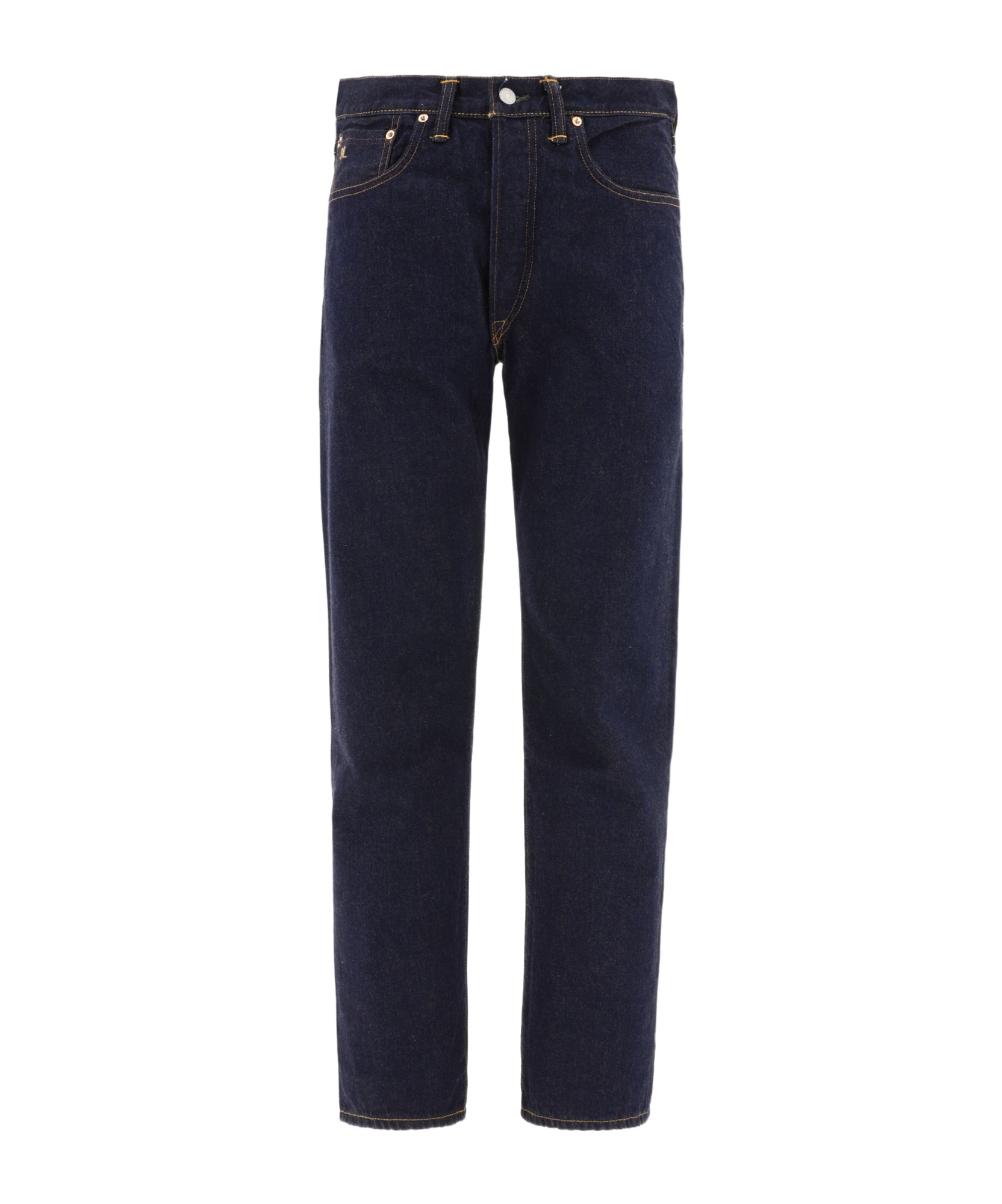 Rrl Belt-loop Jeans In Black