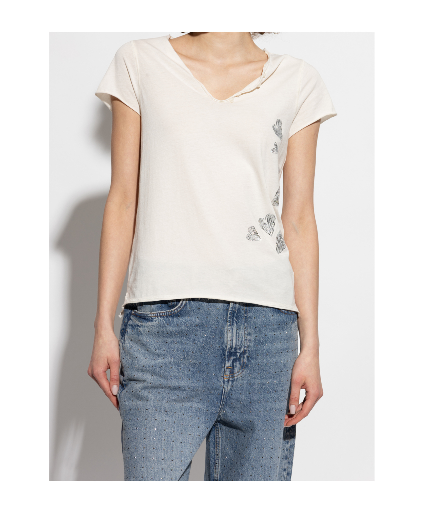 Zadig & Voltaire Tunisien T-shirt In White