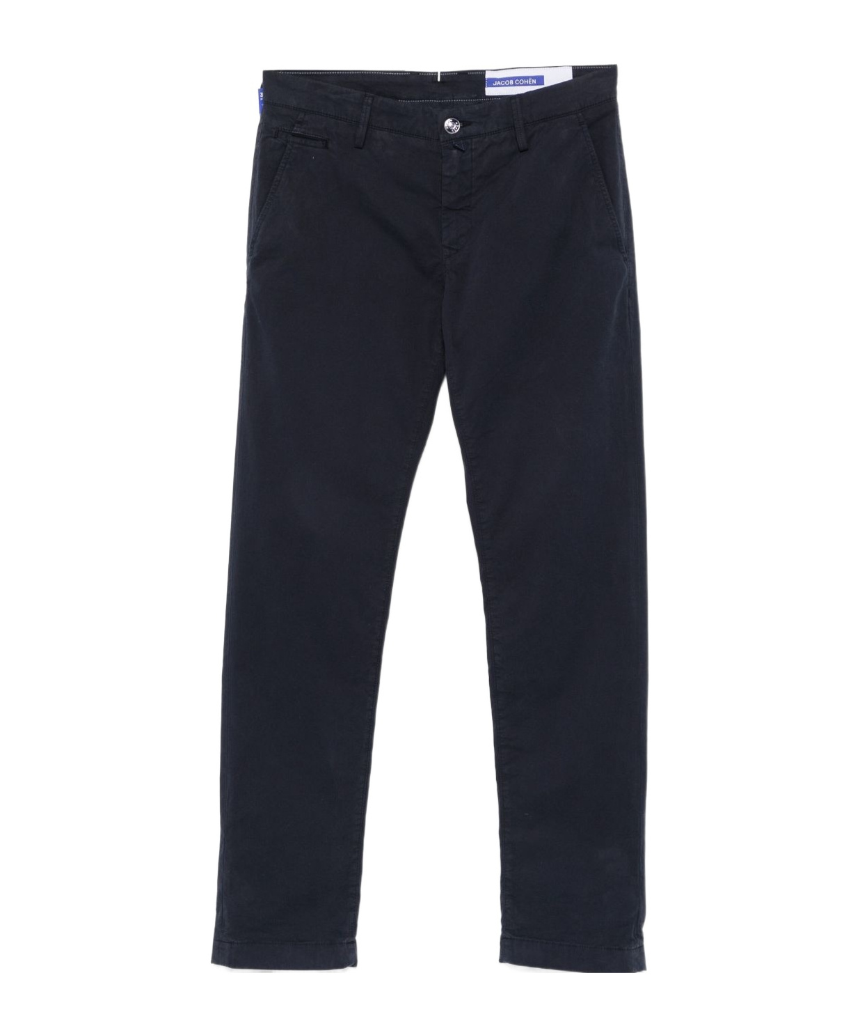 Jacob Cohen Belt-loop Casual Pants In Black