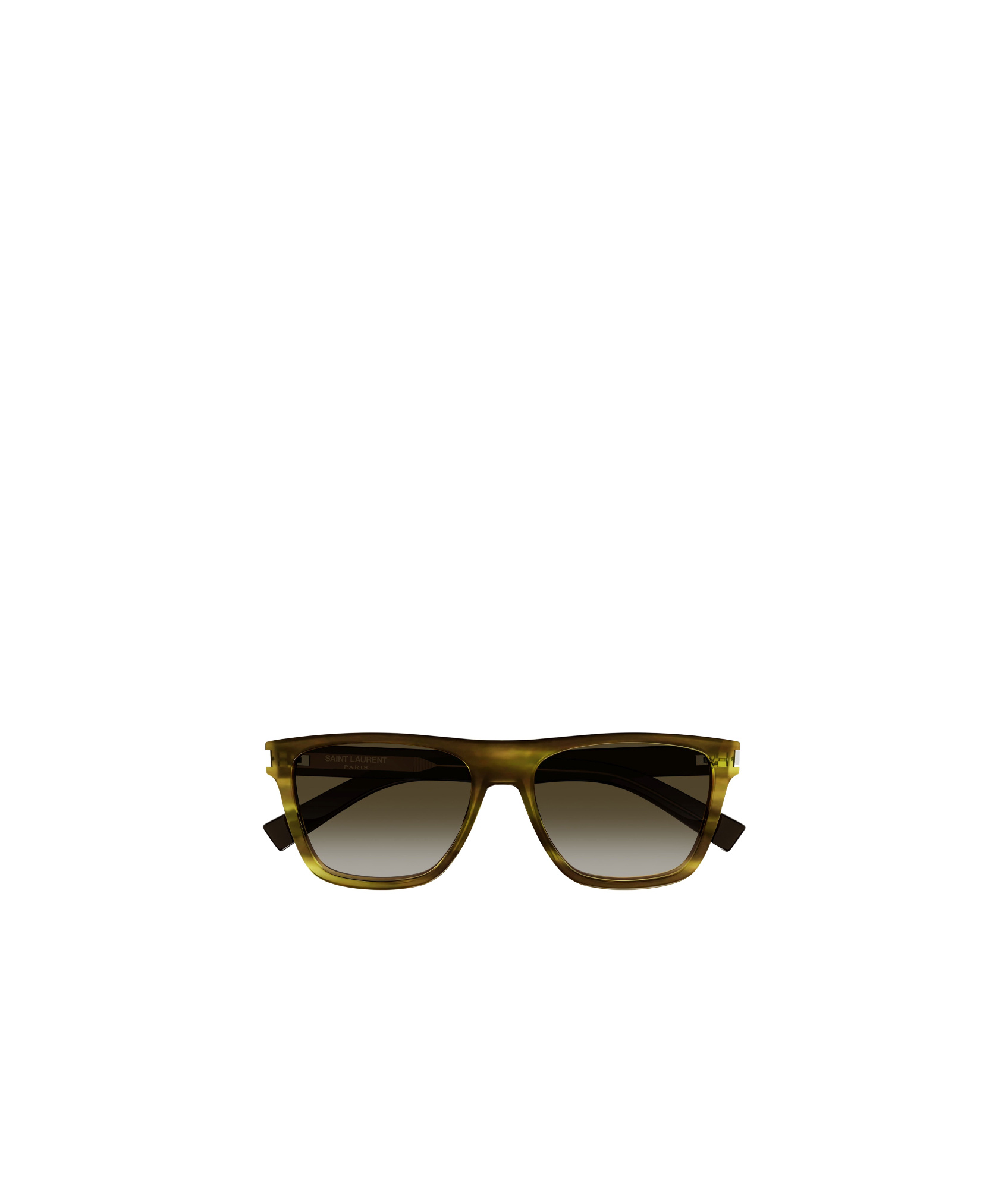 Saint Laurent Sl 402 Square-frame Sunglasses In Black