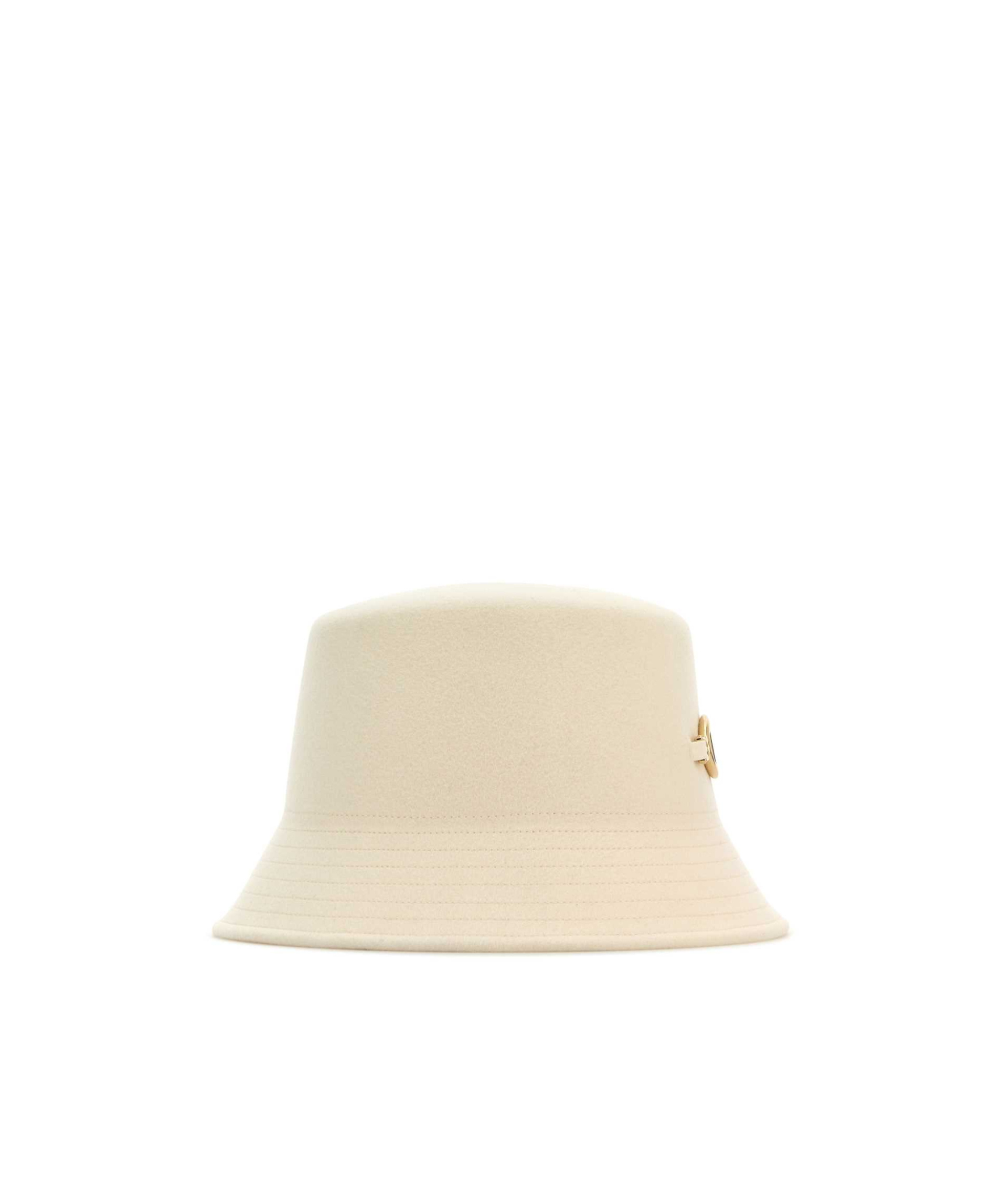 Shop Valentino Vlogo Plaque Bucket Hat In Nude